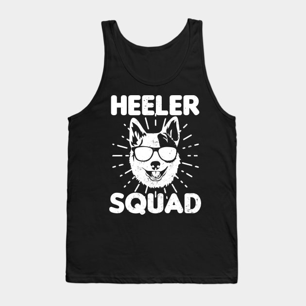 Cattle Dog Shirt | Heeler Squad Gift Tank Top by Gawkclothing